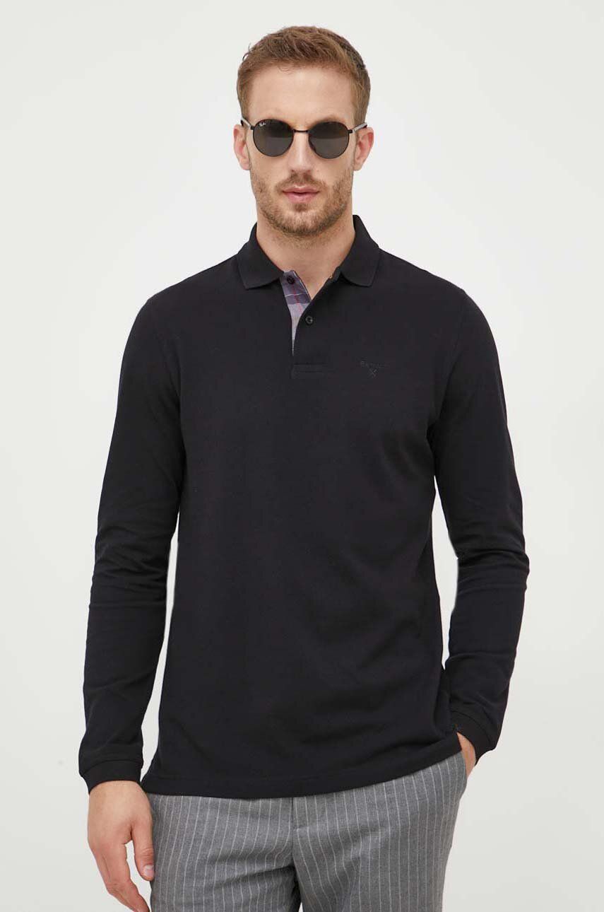 Tričko Barbour Long Sleeve T-Shirt Čierna | MML0705, 0