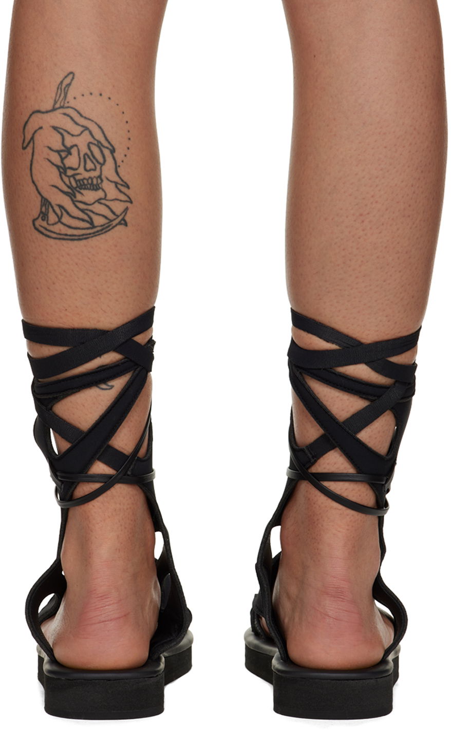 Doplnky Ottolinger Ottolinger Strappy Flat Sandals Čierna | 3100403, 1