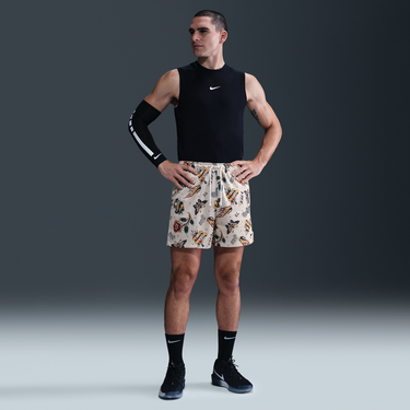 Šortky Nike Dri-FIT Practice Mesh 5" Basketball Shorts Béžová | HV1884-229, 0
