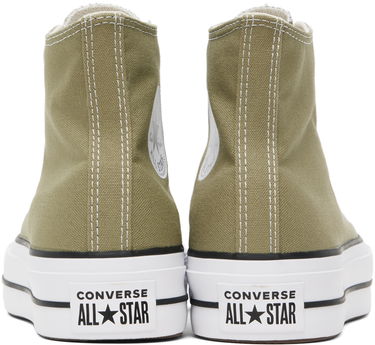 Tenisky a topánky Converse Chuck Taylor All Star Lift Platform Zelené | A07571C, 1