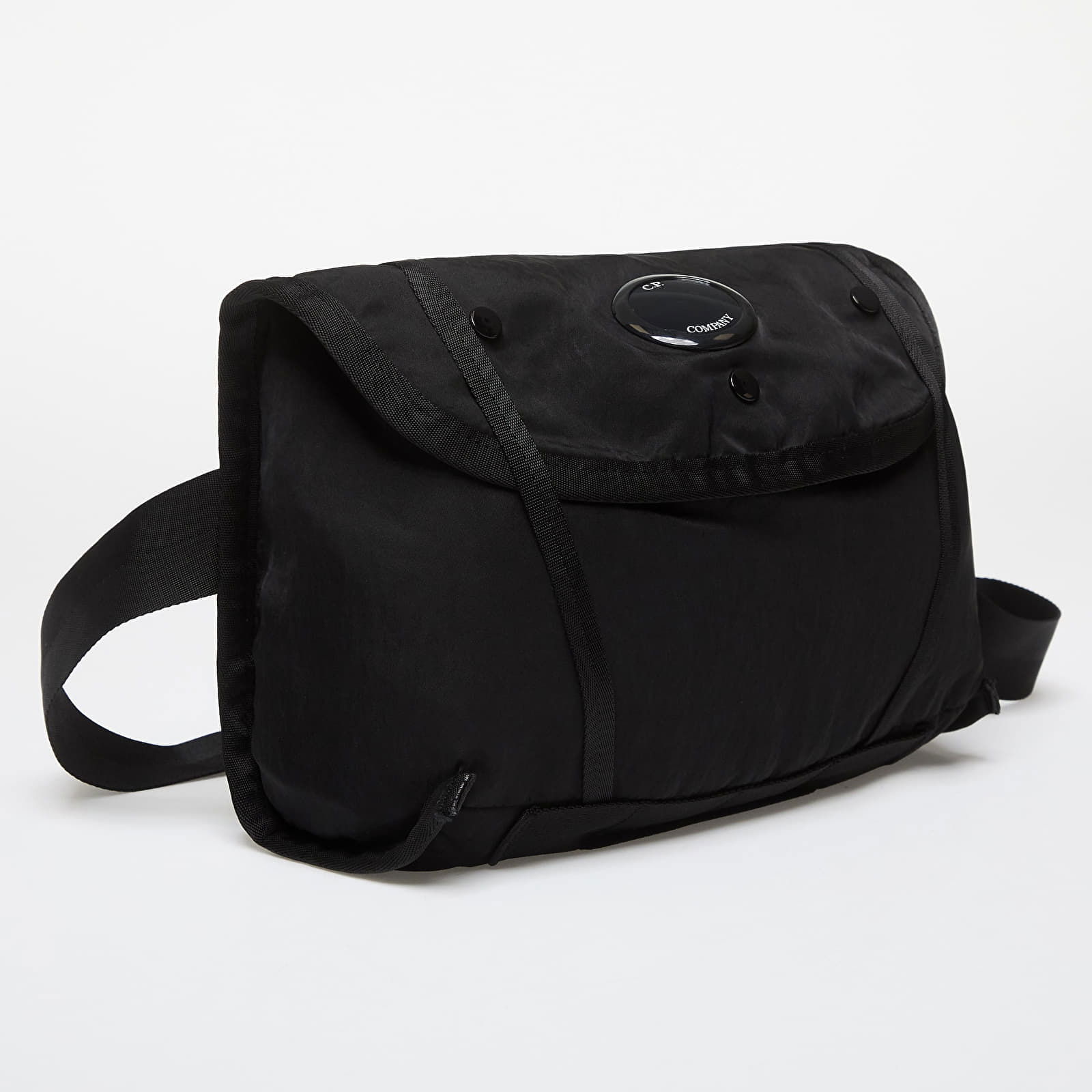 Nylon Shoulder Bag Black