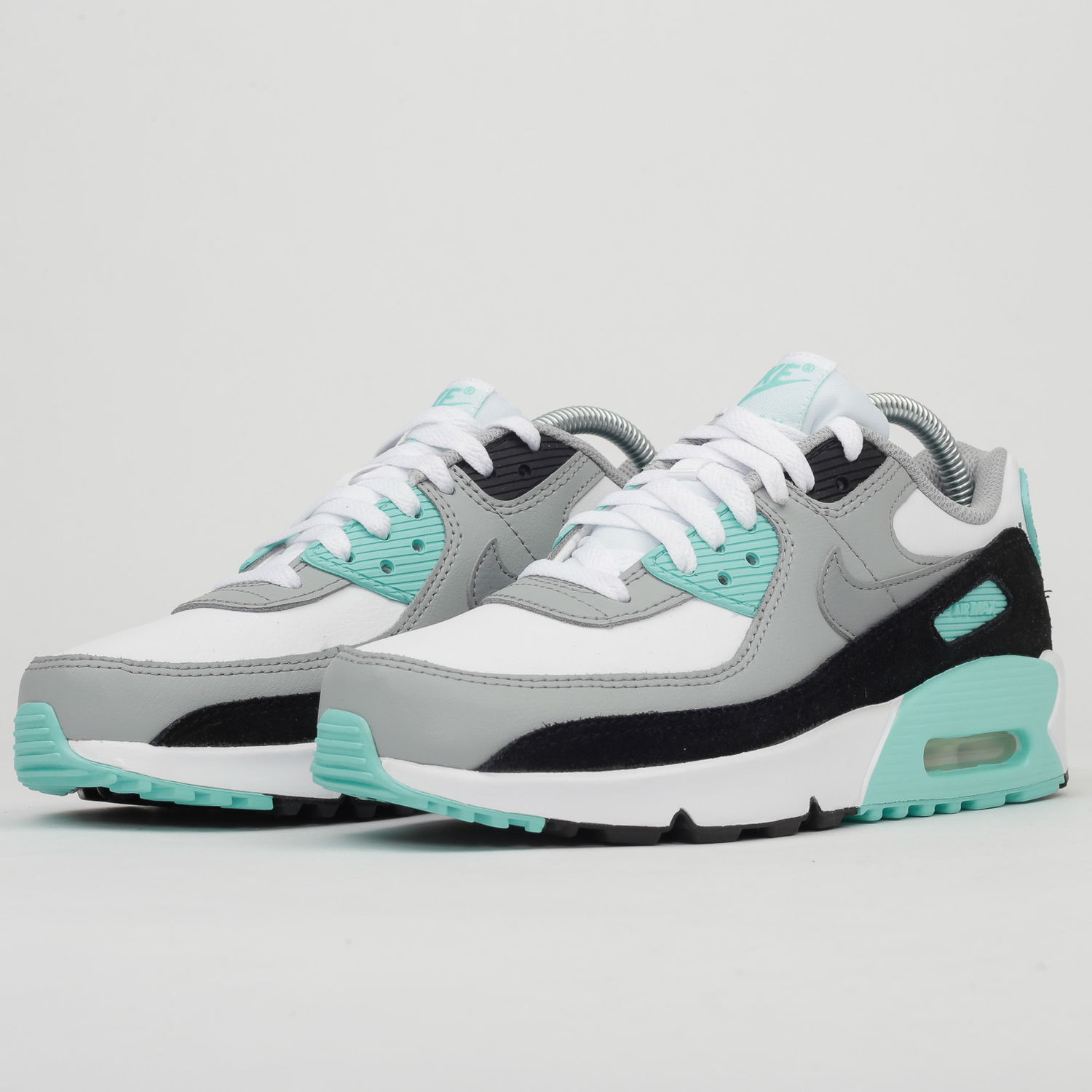 Tenisky a topánky Nike Air Max 90 Leather "Hyper Turquoise" GS Biela | CD6864-102, 1