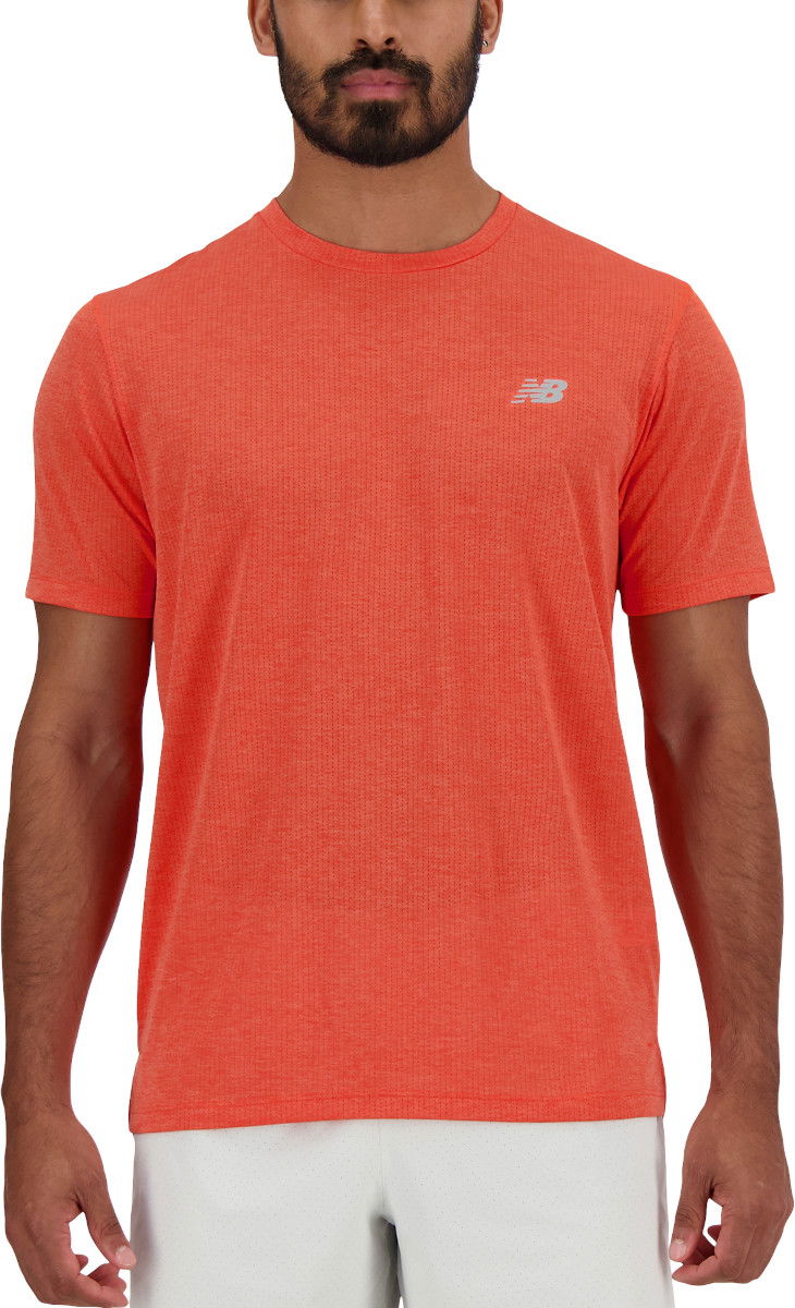 Tričko New Balance Athletics T-Shirt Oranžová | mt41253-nfh