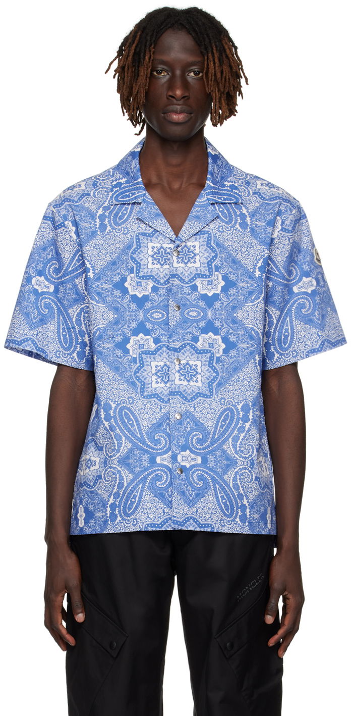 Košeľa Moncler Camicia Modrá | I20912F000035971M, 0