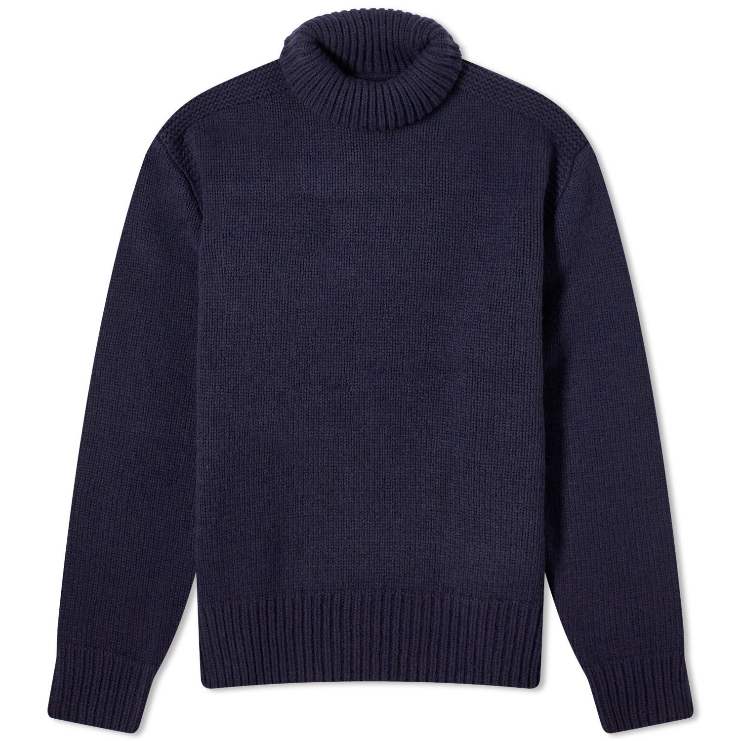Sveter Polo by Ralph Lauren Wool Cashmere Turtle Neck Jumper Navy | 710940318001, 0