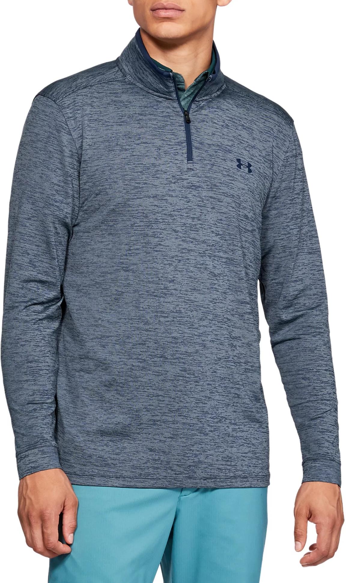 Mikina Under Armour Playoff 2.0 Long-Sleeve 1/4 Zip Top Modrá | 1327040-408, 0