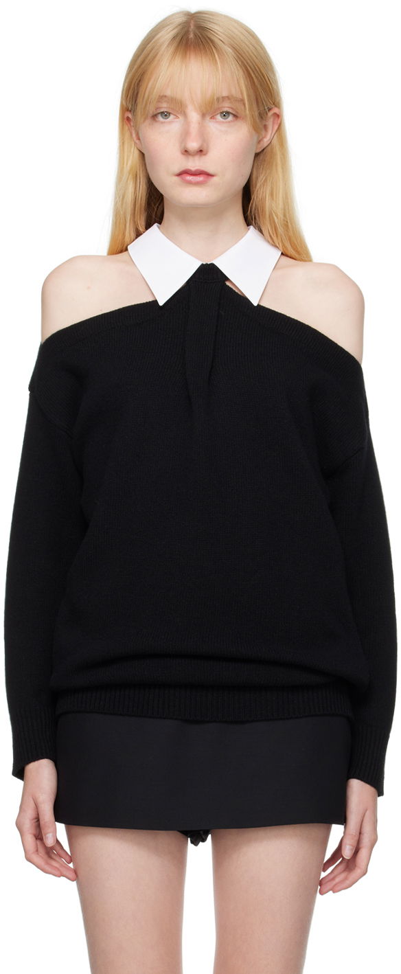 Spread Collar Sweater