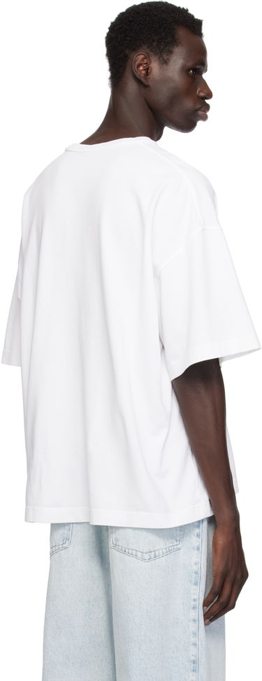 Tričko Alexander Wang Alexander Wang Logo T-Shirt Biela | 6CC1251075, 2