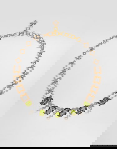 Náhrdelník Dolce & Gabbana Peridot Pearl Embellished Necklace Onesize Rôznofarebný | WNSA7GWPER187583, 3