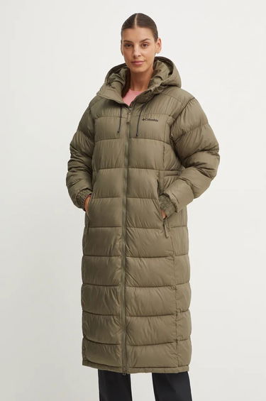 Prešívaná bunda Columbia Long Padded Winter Jacket Zelené | 2051351, 0