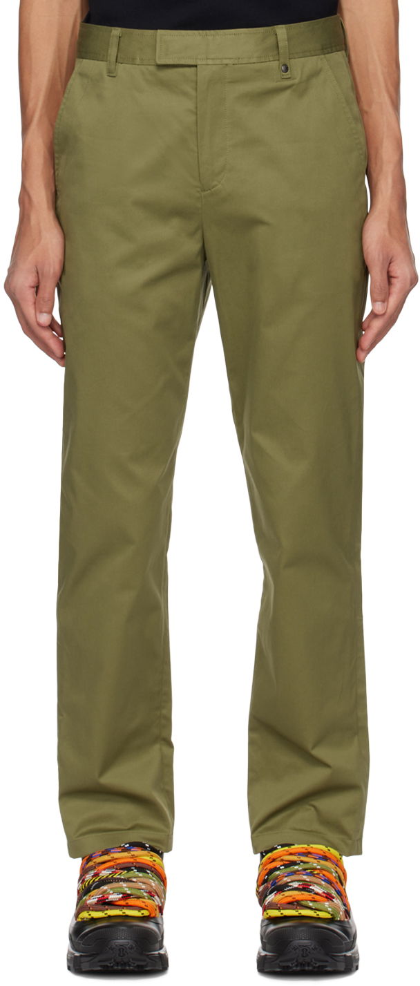 Nohavice Burberry Burberry Monogram Motif Trousers Zelené | 8064052, 0