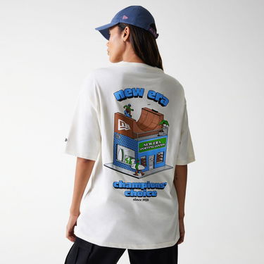 Tričko New Era New Era Store Graphic T-Shirt Biela | 60684400, 2