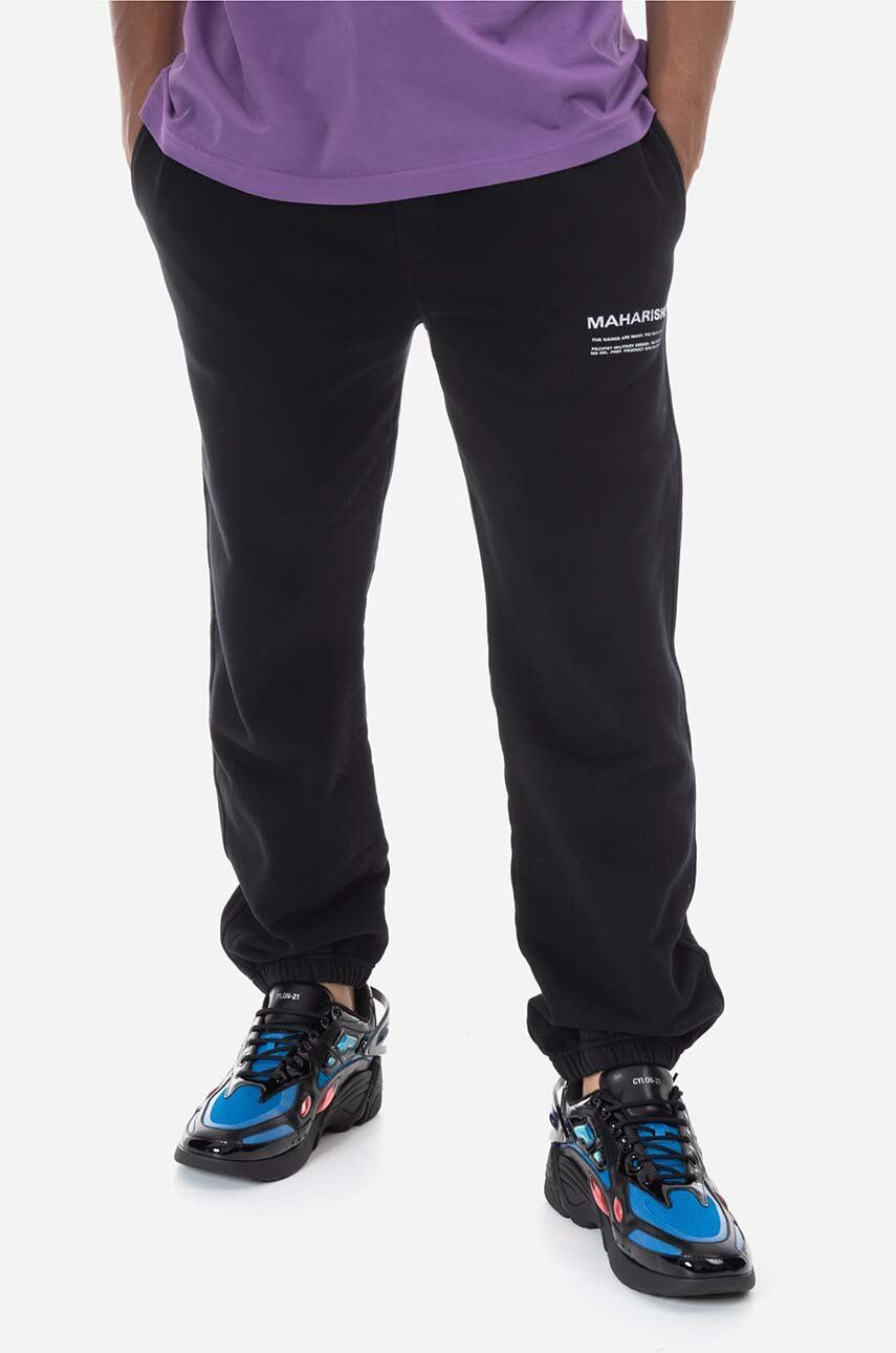 Tepláky Maharishi Miltype Sweatpants Čierna | 9916.BLACK, 0