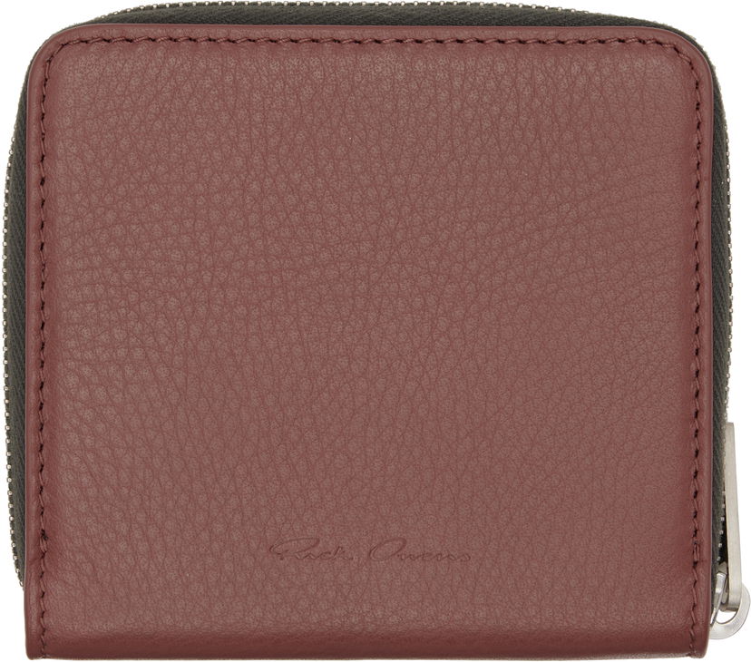 Peňaženka Rick Owens Rick Owens Concordians Zipped Wallet Vínová | RA02E0716 LCN