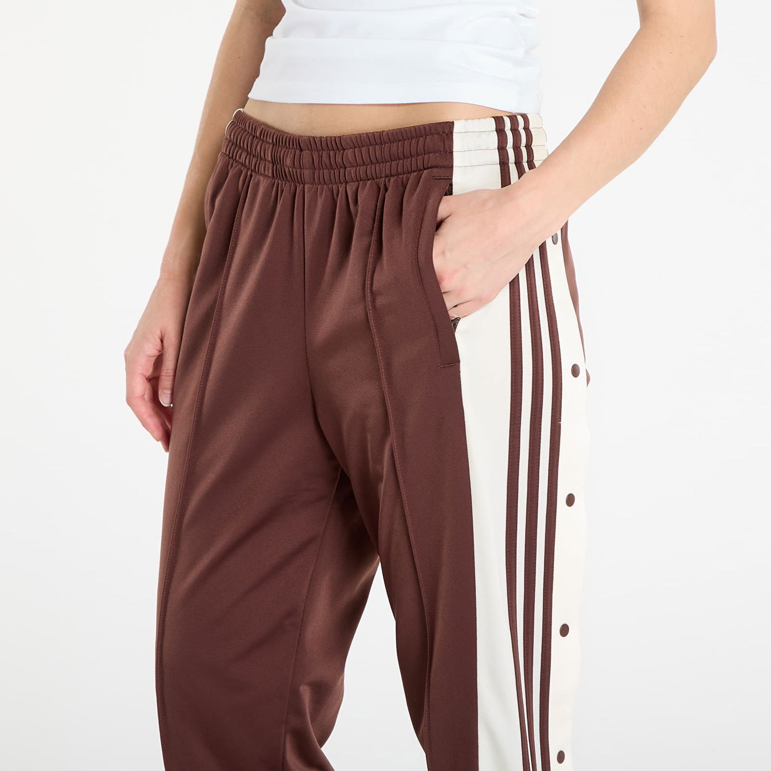 Tepláky adidas Originals Adibreak Tracksuit Bottoms Hnedá | KD2518, 1