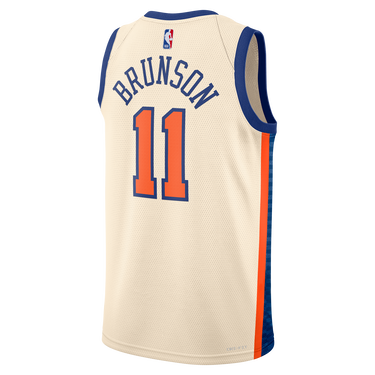 Dres Nike Jalen Brunson New York Knicks City Edition Swingman Jersey Béžová | HM5989-123, 1