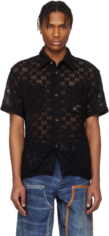 Košeľa Andersson Bell Andersson Bell Letto Knitted Shirt Čierna | atb1234m, 0