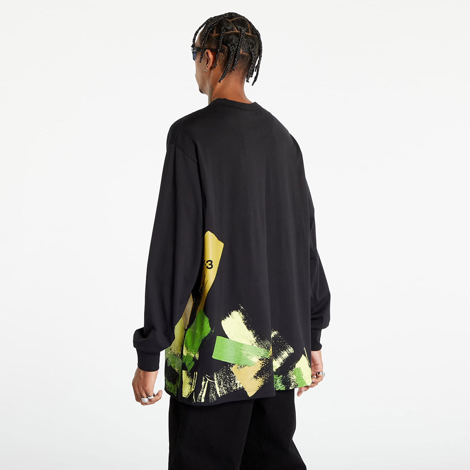 Tričko Y-3 Y-3 Longsleeve Graphic T-Shirt Čierna | IP5578, 1