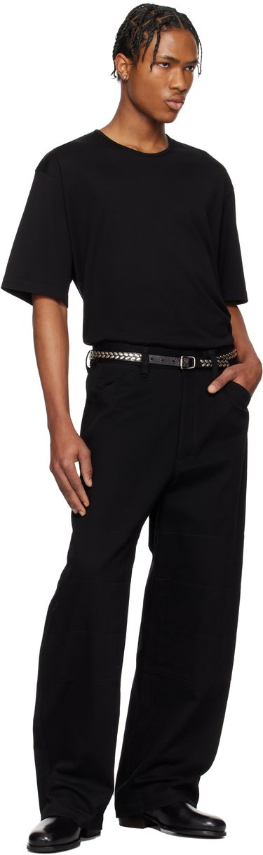 Tričko LEMAIRE Lemaire Relaxed T-Shirt Čierna | TO1335 LJ1018, 4