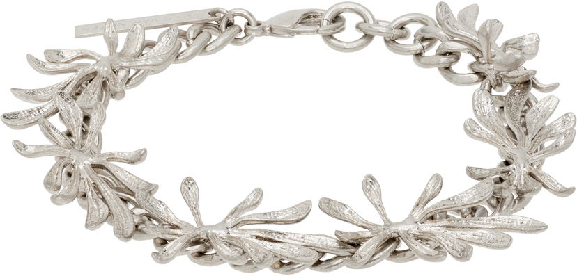 Náramok Dries Van Noten Dries Van Noten Floral Bracelet Metalická | 252-028201-083