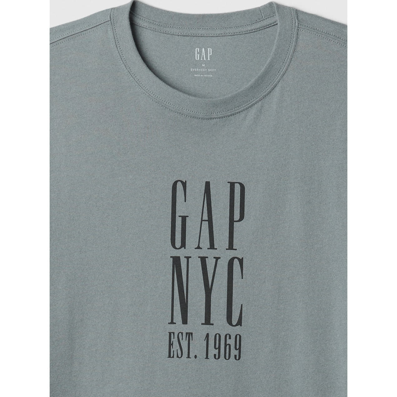 Tričko GAP Graphic Logo Tee Storm Cloud Šedá | 866769-00, 1