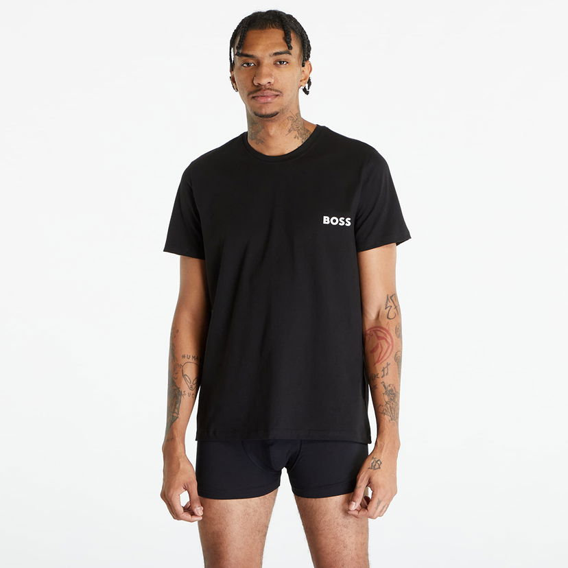 Tričko BOSS T-Shirt Rn & Trunk Gift Black Čierna | 50499659-001