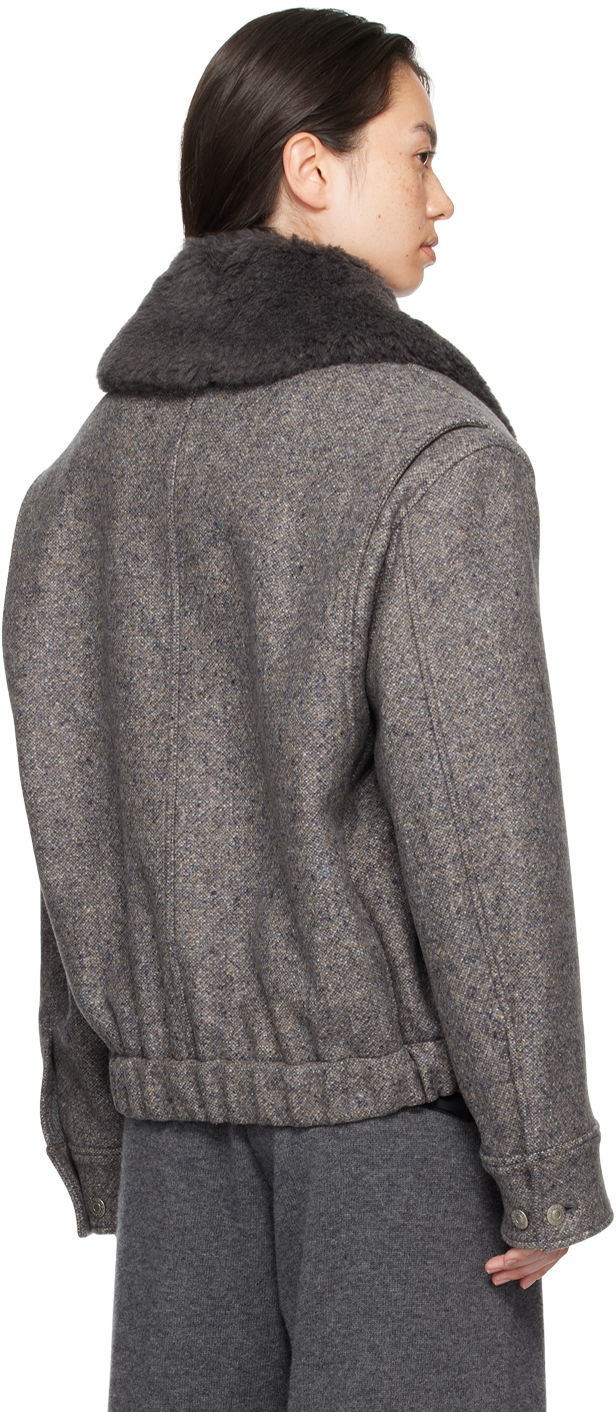 Wool Trimmed Jacket
