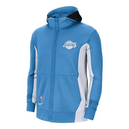 Mikina Nike Los Angeles Lakers Therma Flex Showtime Full-Zip Hoodie Modrá | CN7907-462, 0