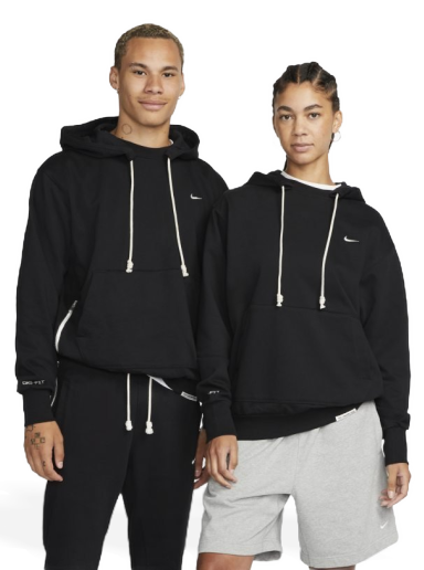 Mikina Nike Dri-FIT Standard Issue Pullover Basketball Hoodie Čierna | DQ5818-010