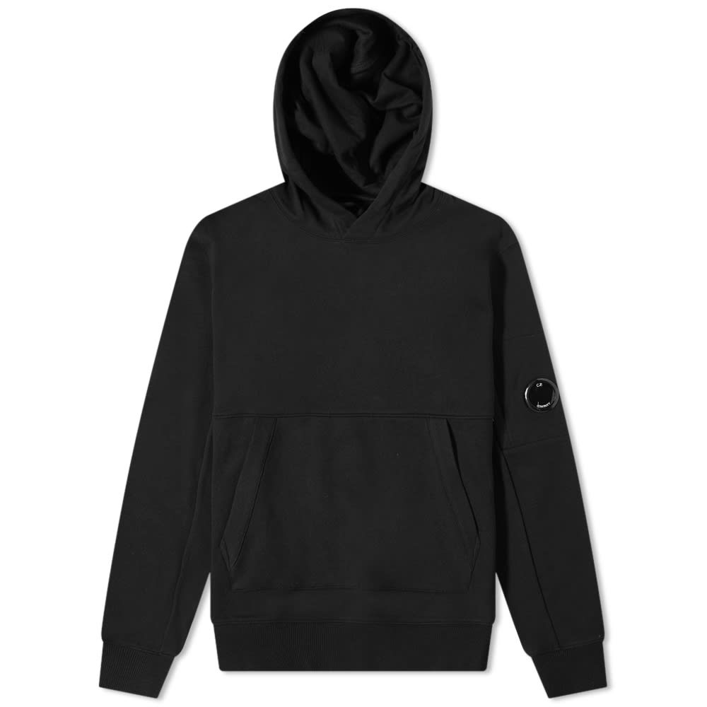 Mikina C.P. Company Arm Lens Popover Hoodie Čierna | 13CMSS023A-005086W-999, 0