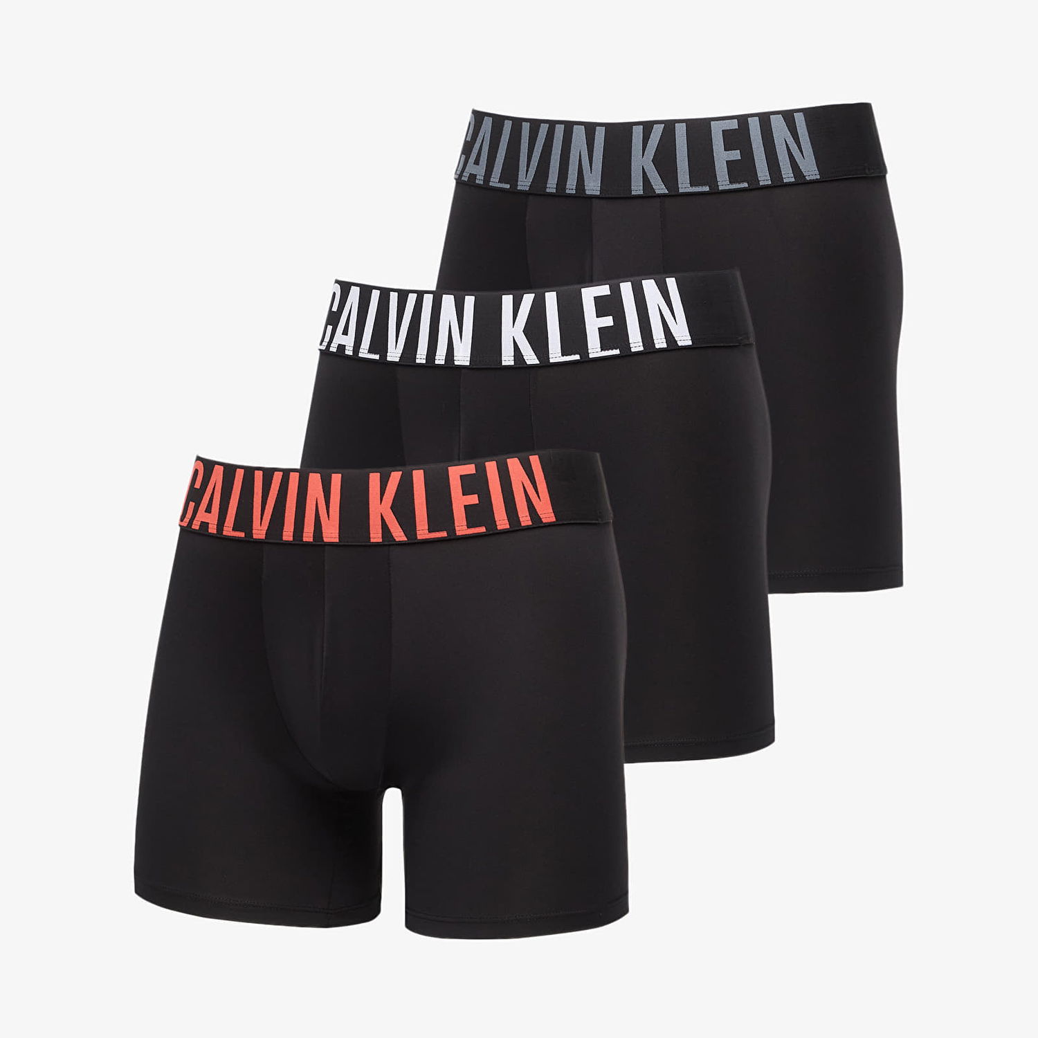 Boxerky CALVIN KLEIN Boxer Brief 3-Pack Čierna | 000NB3612A 2QS, 0