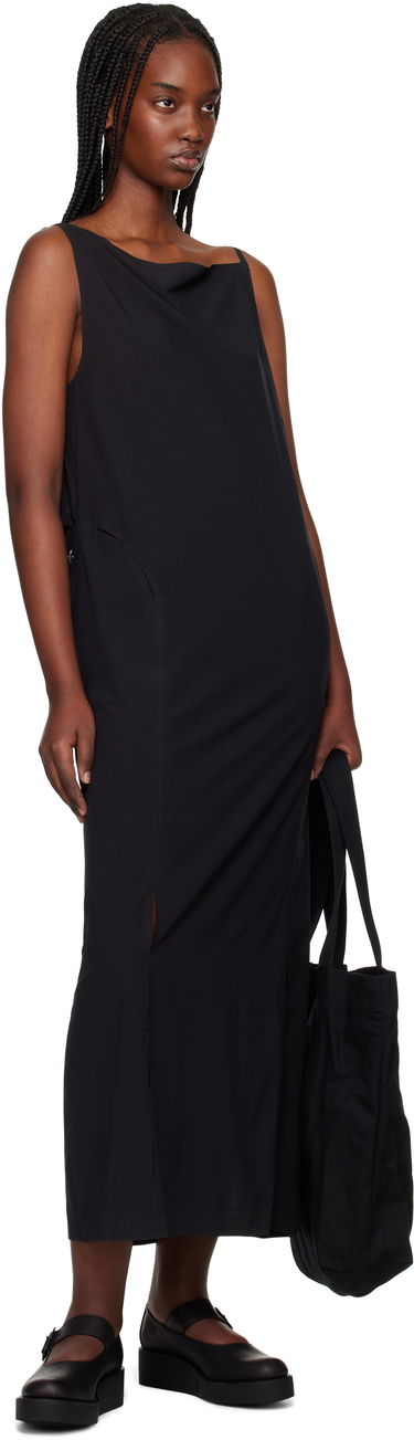 Šaty Y-3 Y-3 Slit Maxi Dress Čierna | JD1474, 3