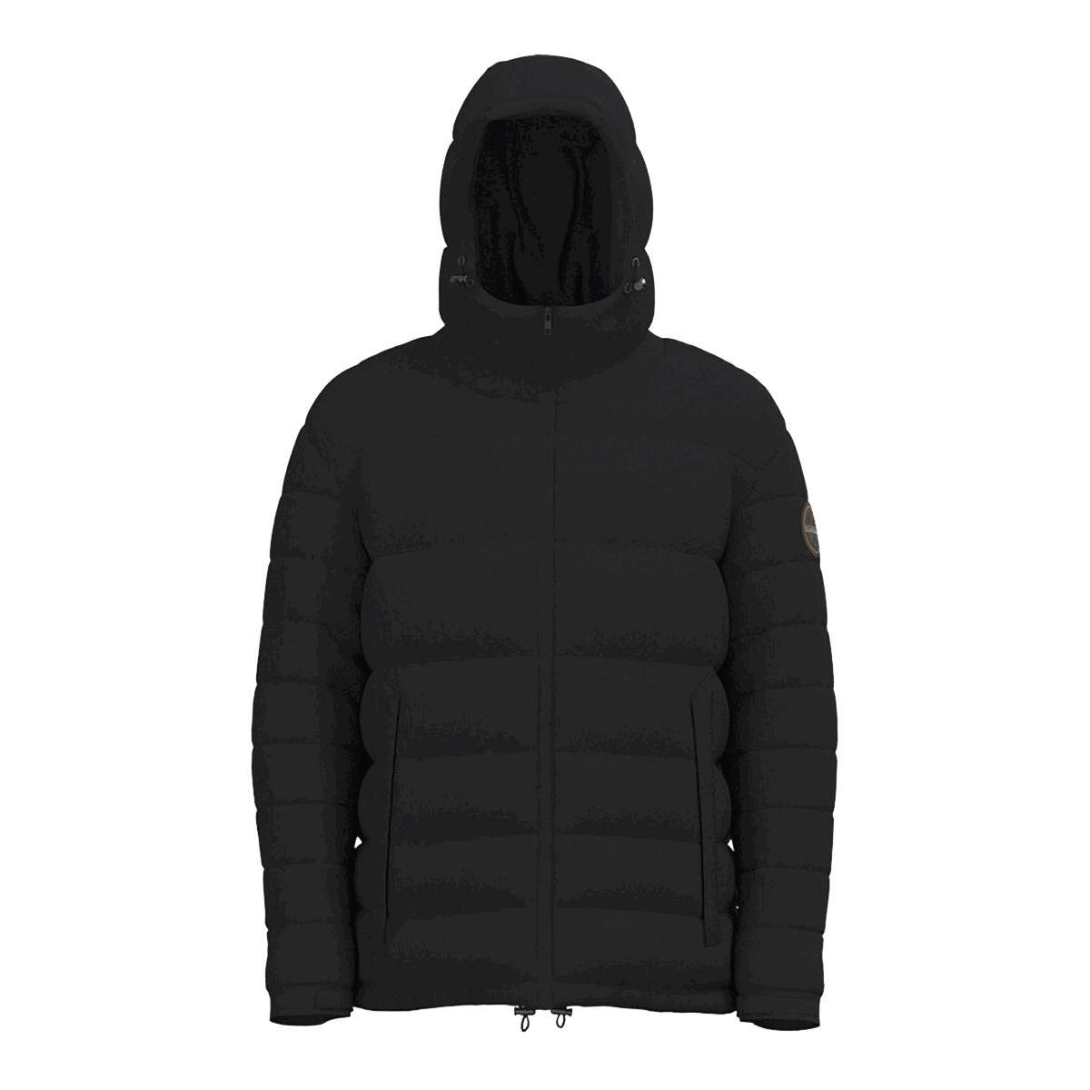 Prešívaná bunda Napapijri A-TEREZ Hooded Puffer Jacket Čierna | NP0A88TG9411, 0