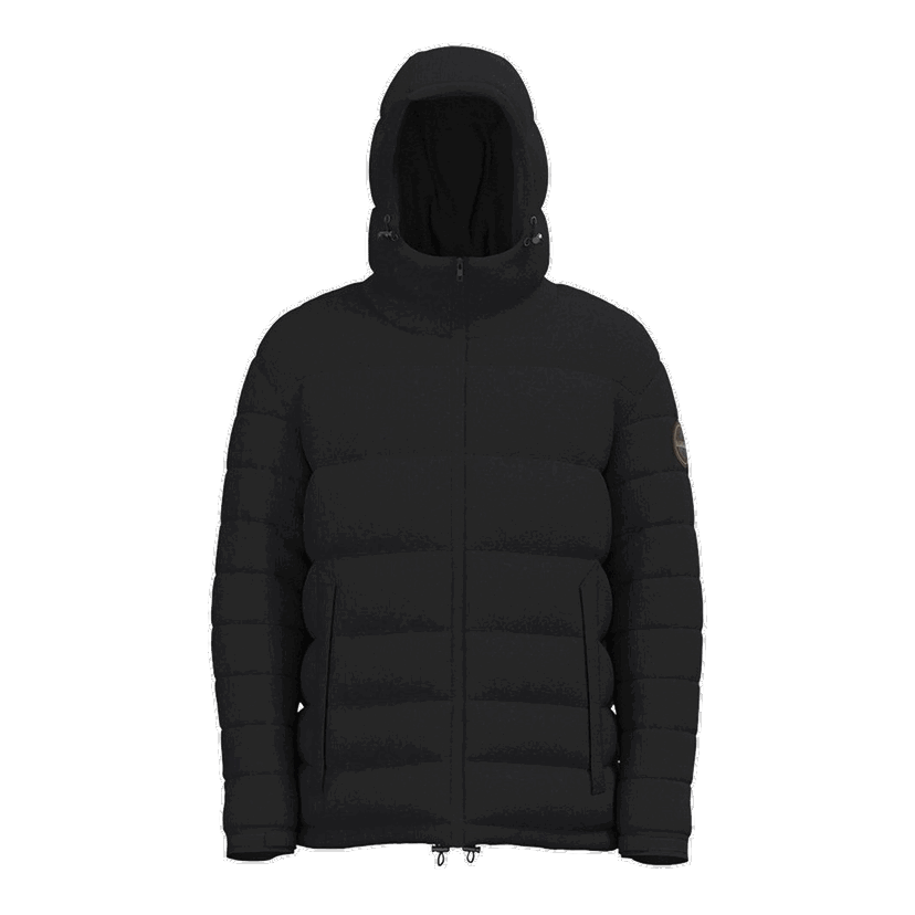 Prešívaná bunda Napapijri A-TEREZ Hooded Puffer Jacket Čierna | NP0A88TG9411