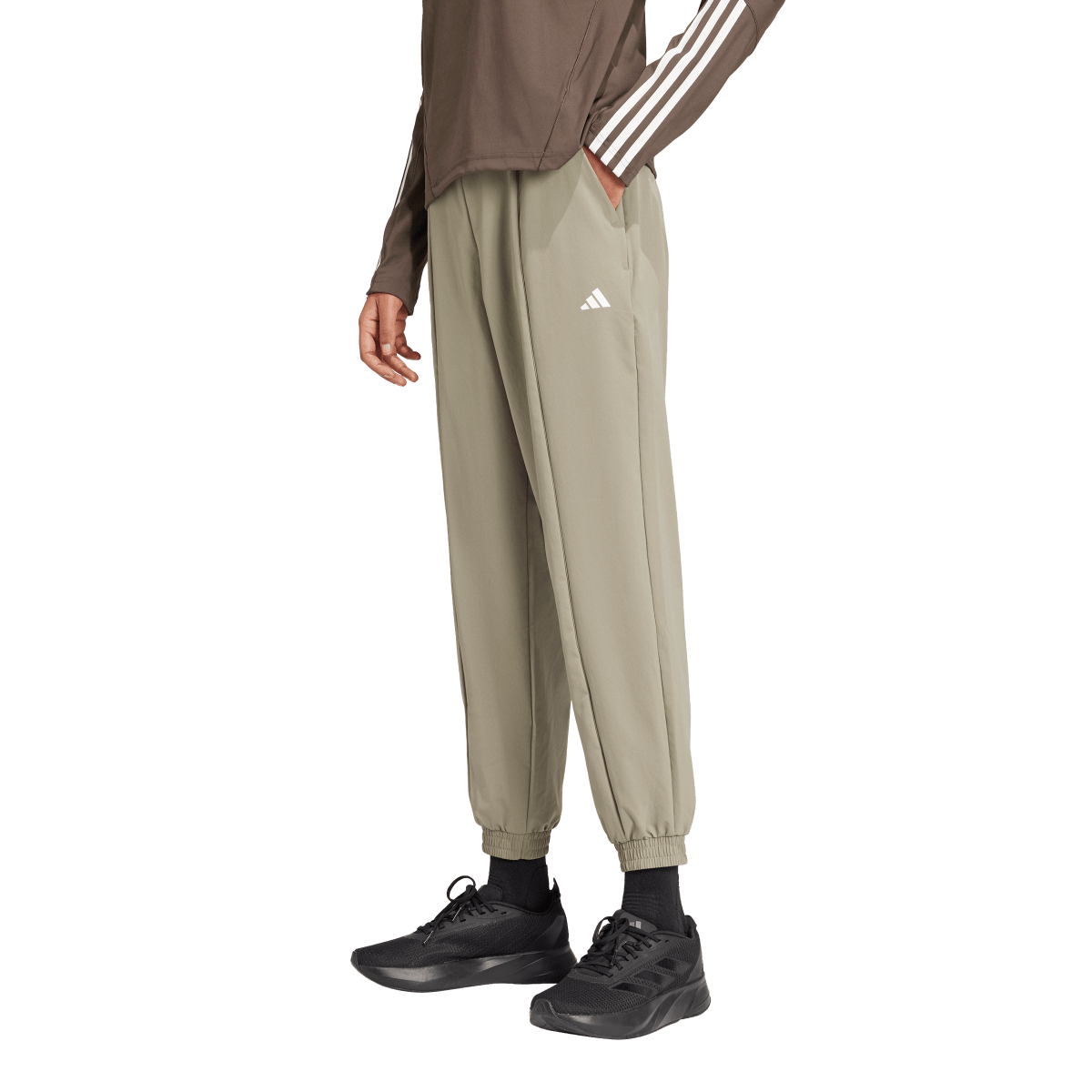 Tepláky adidas Originals Training Essentials Relaxed Fit Cuffed Pants Béžová | IX1032, 0