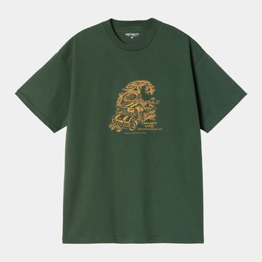 Tričko Carhartt WIP Carhartt WIP Unit Graphic T-Shirt Zelené | I035500_9, 4