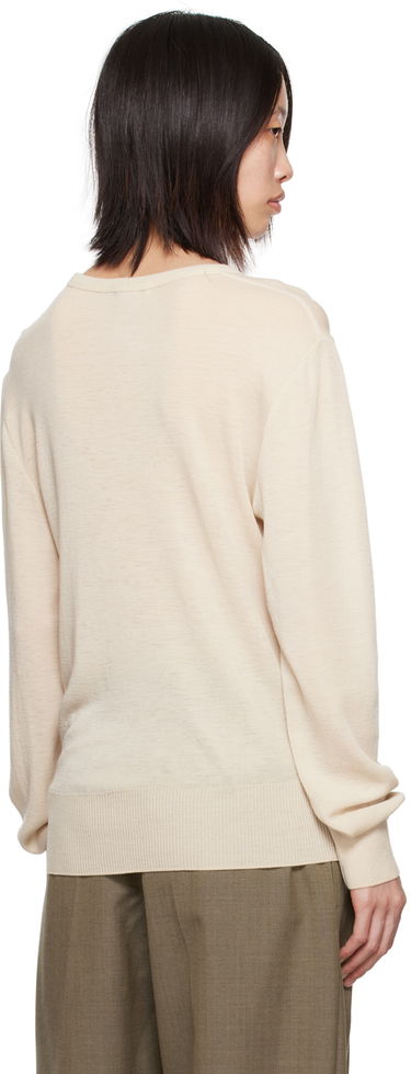 Sveter LEMAIRE Lemaire Crewneck Sweater Béžová | TO1100 LK1011, 2