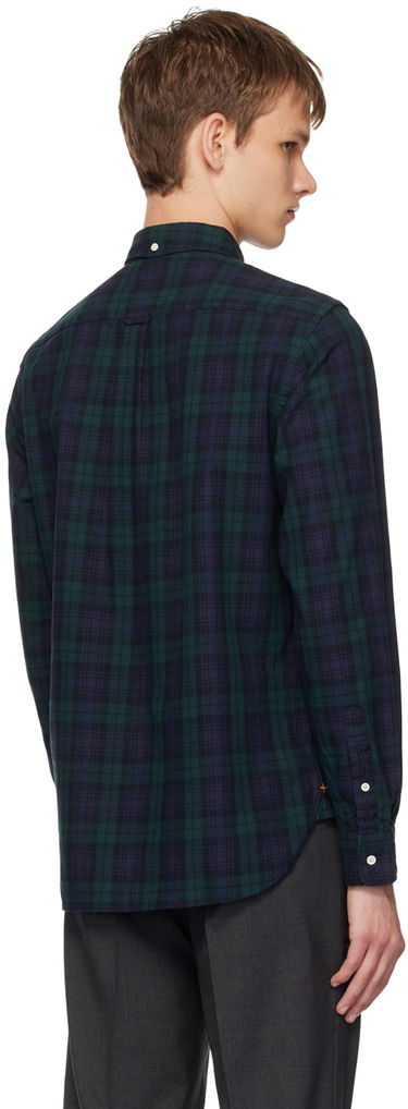 Košeľa BEAMS BEAMS PLUS Button Down Plaid Shirt Zelené | 3811-0107-139, 2