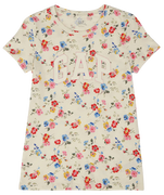 Floral Print Classic Logo T-Shirt