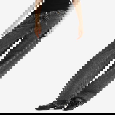 Džínsy Samsoe Samsoe Samsøe Samsøe Saharper Drawstring Wide-Leg Jeans Size 24" Čierna | F25100162-CLR002076, 2