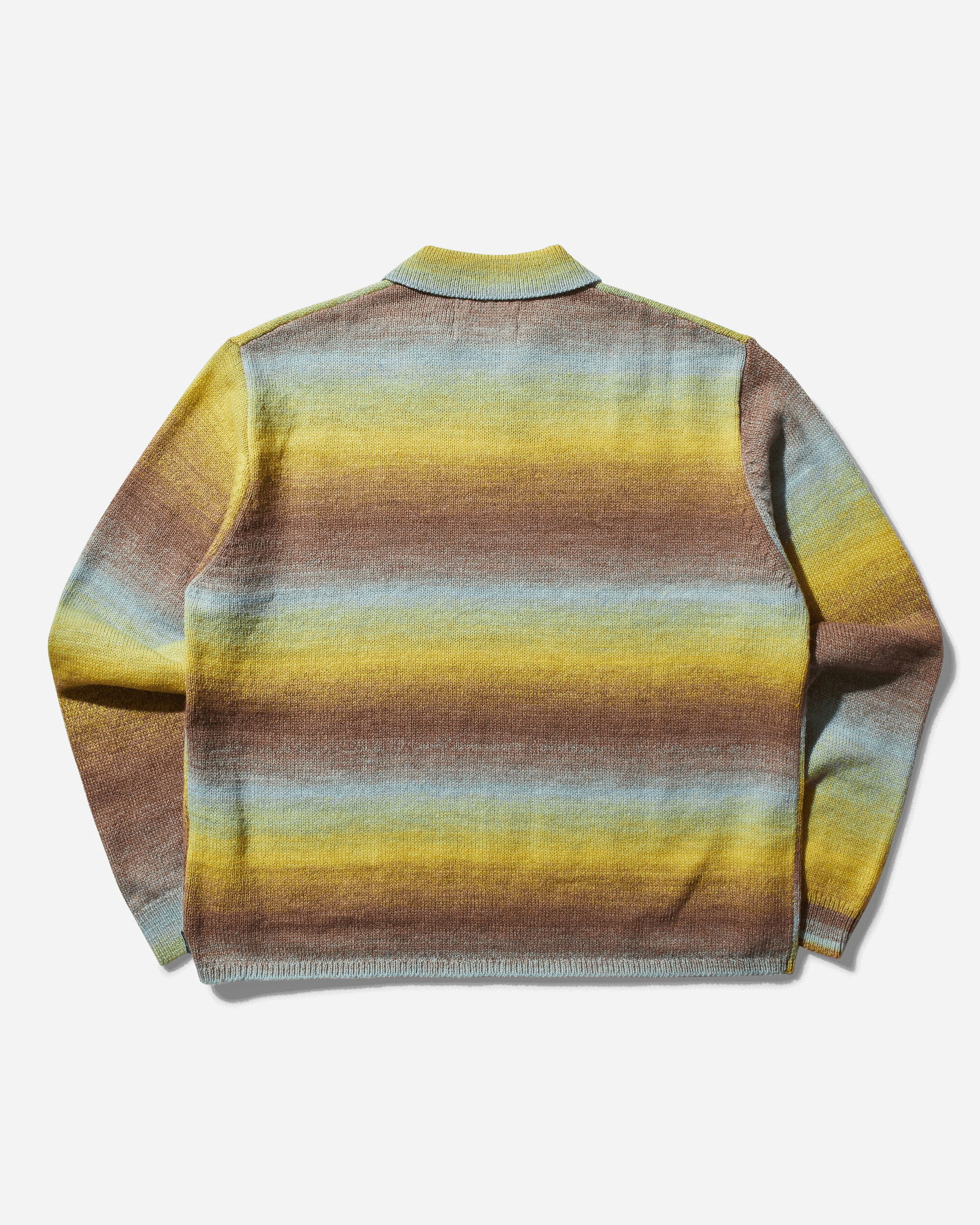 Ombre Collared Sweater