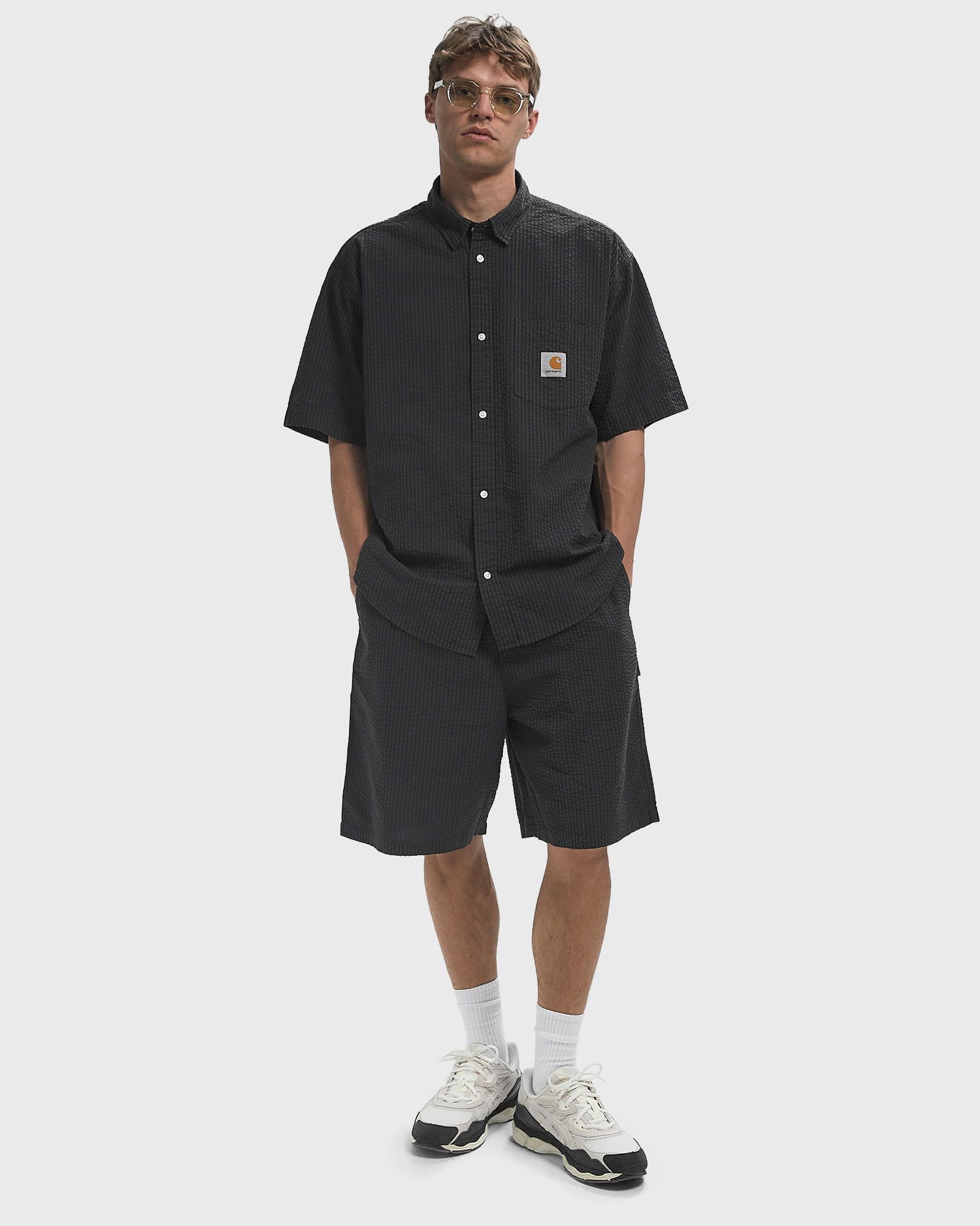 Šortky Carhartt WIP Carhartt WIP Toland Shorts Čierna | I035152.31RXX, 1