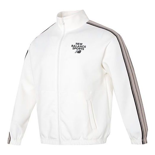 Vetrovka New Balance Sports Club Track Jacket Biela | 6DD12043-IV
