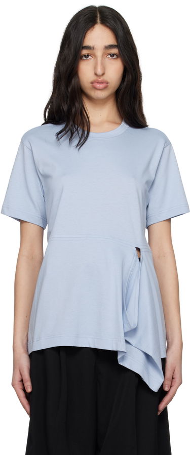 Tričko Comme des Garçons Comme des Garçons Shirt Open Loop T-Shirt Modrá | FO-T022-051, 0