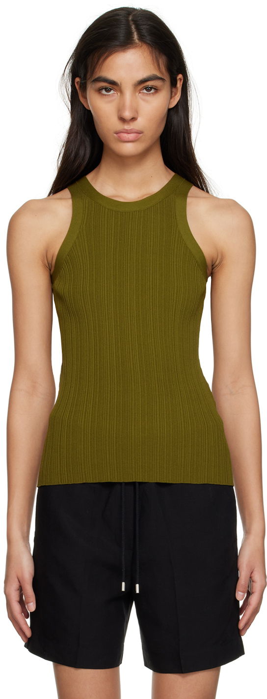 Tielko TOTEME Seamless Tank Top Zelené | 232-5057-755, 0