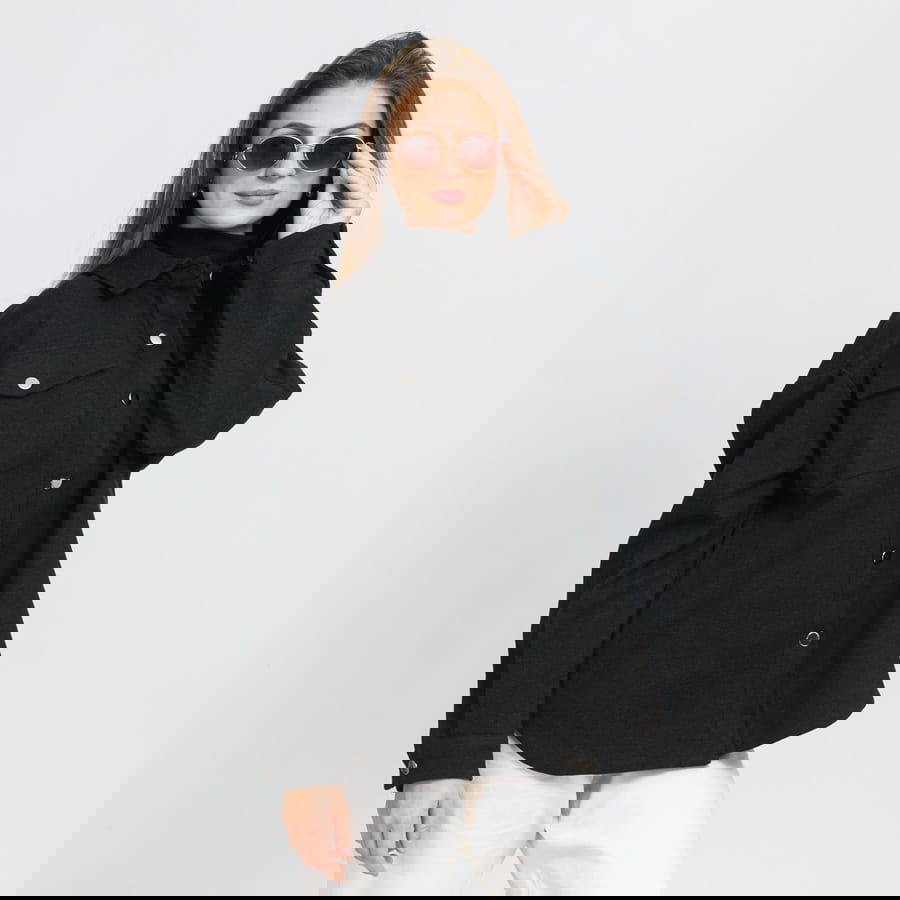 Bunda Urban Classics Classic Overshirt Čierna | TB3779 black, 0