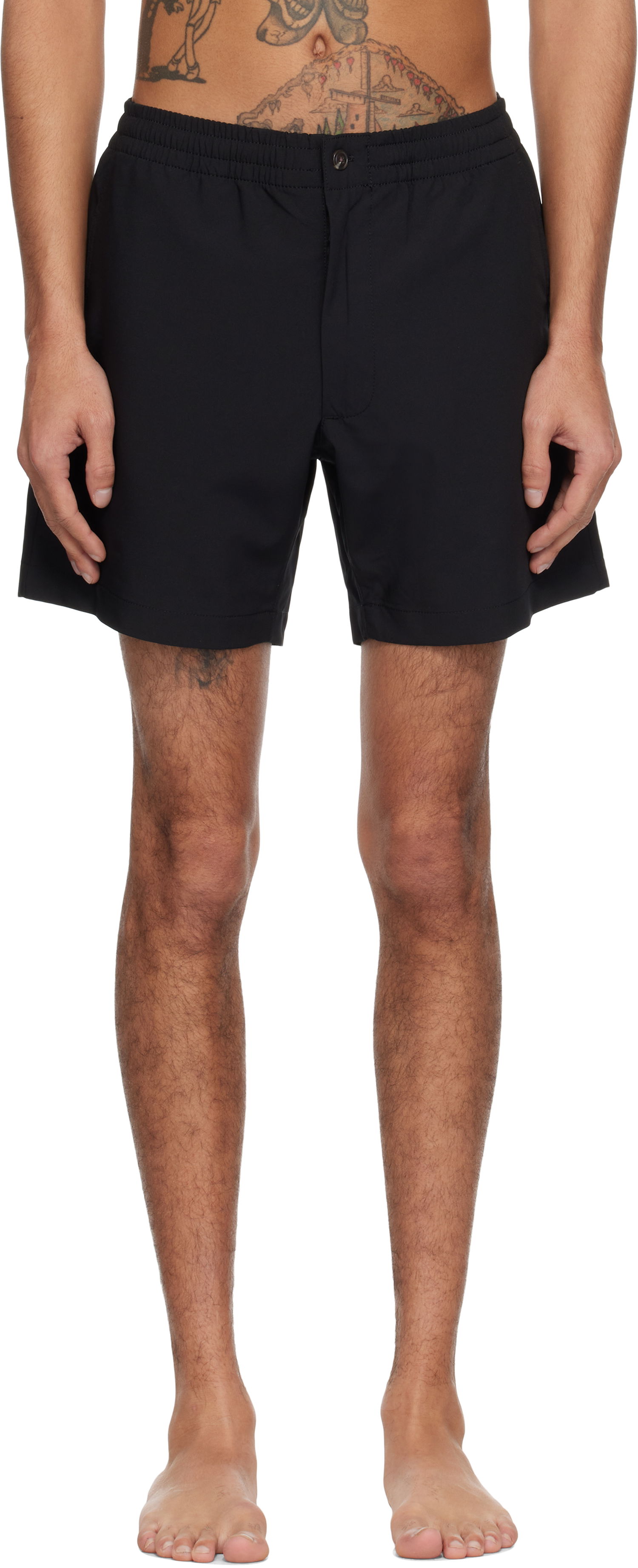 Šortky Polo by Ralph Lauren Ralph Lauren 6-Inch Prepster Swim Shorts Čierna | 710964194002, 0