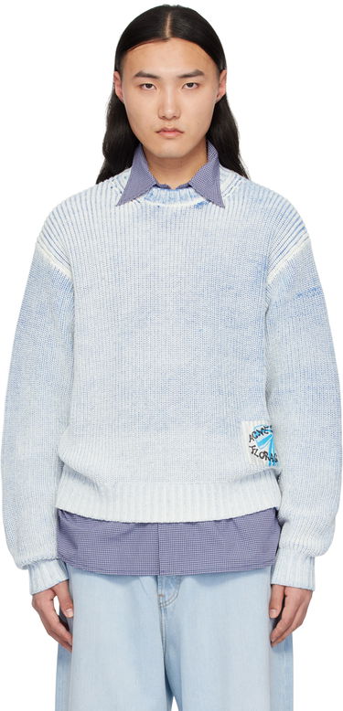 Sveter Acne Studios Patch Sweater Modrá | B60322-, 0