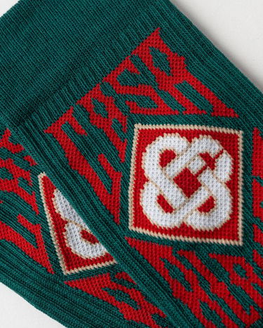 Ponožky Casablanca Casa Blanca Printed Sports Socks Zelené | AS25-ACC-010-02, 2