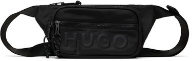 Ľadvinka BOSS Hugo Embossed-Logo Belt Bag Čierna | 50543264, 0